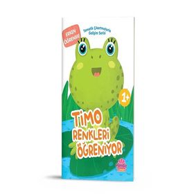 Pembe Limon Tematik Çıkartmalarla Gelişim Serisi - Timo Renkleri Öğreniyor