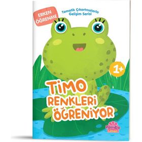 Pembe Limon Tematik Çıkartmalarla Gelişim Serisi - Timo Renkleri Öğreniyor