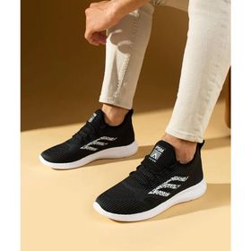 Pembe Potin 001-0022-24Z Siyah Kadın Sneaker Ayakkabı