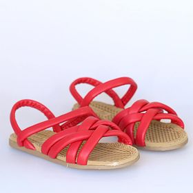 Pembe Potin 41-25-22 Kırmızı Kadın Sandalet
