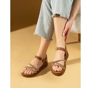 Pembe Potin 70-0234-24 Taba Kadın Sandalet