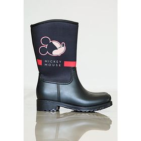 Pembe Potin C019129 Siyah Kız Çocuk Yağmur Botu