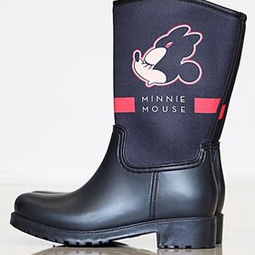 Pembe Potin C019129 Siyah Kız Çocuk Yağmur Botu