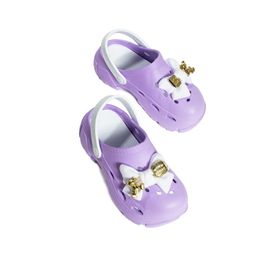 Pembe Potin DNZ223-24 Lila Kadın Sandalet
