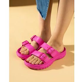 Pembe Potin KY24-110Z Fuşya Kadın Terlik
