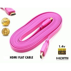 Pembe V1.4 3D 1.5 m Yassı HDMI Kablo