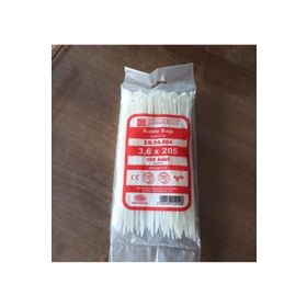 Pemsan 3,6x205 mm 100'lü Paket Beyaz Kablo Bağı