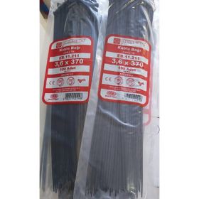 Pemsan 3,6x370 mm 100'lü Paket Siyah Kablo Bağı