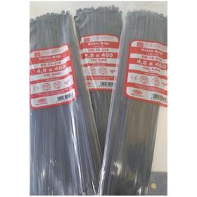 Pemsan 4,8x400 mm 100'lü Paket Siyah Kablo Bağı