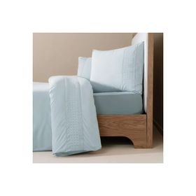 Penelope Juana Serisi 240x220 cm Mavi Pamuk Percale Nevresim Seti