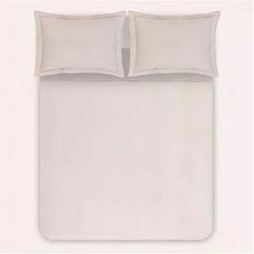 Penelope Lia Serisi 160x220 cm Gri Pamuk Saten Nevresim Seti