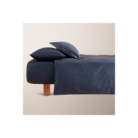 Penelope Lia Serisi 200x220 cm Lacivert Pamuk Saten Nevresim Seti