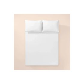 Penelope Pure Serisi 100x200 cm Beyaz Pamuk Percale Lastikli Çarşaf