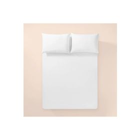 Penelope Pure Serisi 100x200 cm Beyaz Pamuk Percale Lastikli Çarşaf
