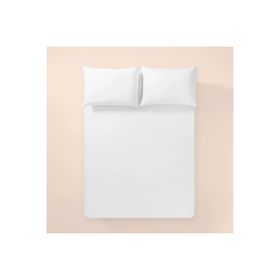 Penelope Pure Serisi 120x200 cm Beyaz Pamuk Percale Lastikli Çarşaf