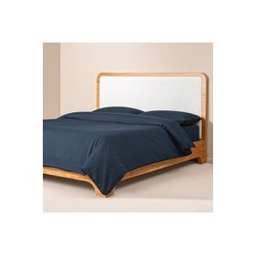 Penelope Pure Serisi 200x220 cm Lacivert Pamuk Percale Nevresim Seti