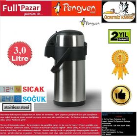 Penguen 1230A Çelik Termos