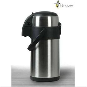 Penguen 1240A 4 Litre Çelik Kapaklı Pompalı Termos