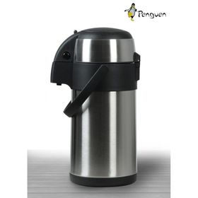 Penguen 1250A 5 Lt Çift Katlı Pompalı Çelik Termos