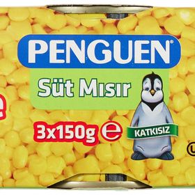 Penguen 150 gr Konserve Süt Mısır (3 adet)