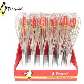 Penguen 1578 Büyük Metal Inox Çırpıcı