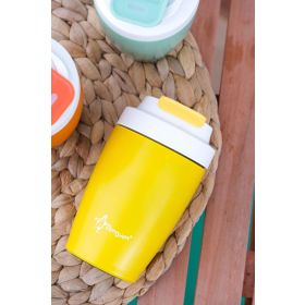 Penguen 3047 400 ml Sarı Pipetli Mug Termos