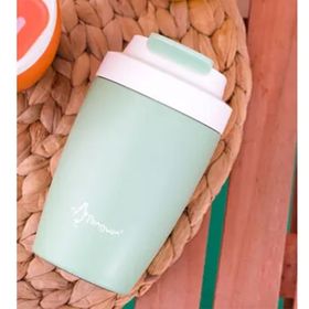 Penguen 3047 400 ml Yeşil Pipetli Mug Termos