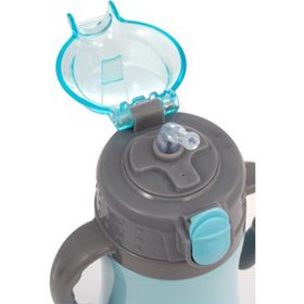 Penguen 3048 280 ml Mavi Çelik Çift Katlı Biberon Termos