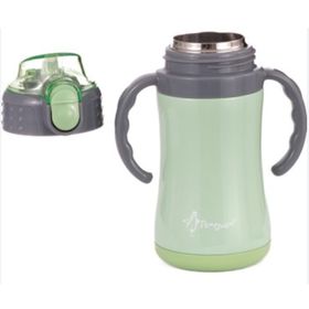 Penguen 3048 280 ml Yeşil Çelik Çift Katlı Biberon Termos