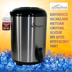 Penguen 9,5 litre İnox İçi Dışı Çelik Su Termosu