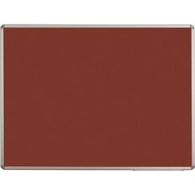 Penguen Alüminyum Çerçeve Duvara Monte Bordo Kumaşlı 90x180 cm Pano