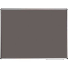 Penguen Alüminyum Çerçeve Duvara Monte Gri Kumaşlı 120x120 cm Pano