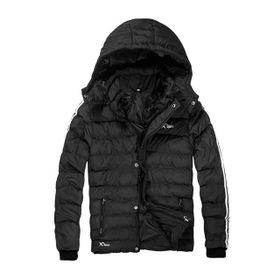 Penguen Brand Erkek Slim Fit Kapşonlu Puffer Şişme Mont