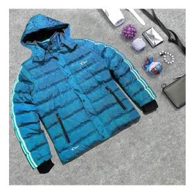 Penguen Brand Erkek Slim Fit Kapşonlu Puffer Şişme Mont