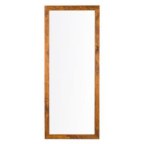 Penguen Doğal Ahşap Çerçeve Duvara Monte Laminat 45 x 110 cm Beyaz Yazı Tahtası