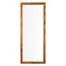 Penguen Doğal Ahşap Çerçeve Duvara Monte Laminat 50 x 110 cm Beyaz Yazı Tahtası