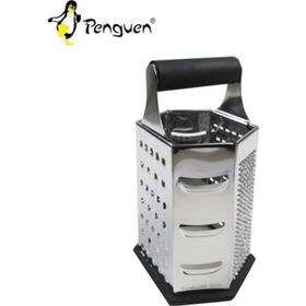 Penguen İnox Büyük Çelik Rende