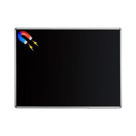 Penguen LYT005-S 65x100 cm Alüminyum Çerçeve Duvara Monte Kara Tahta