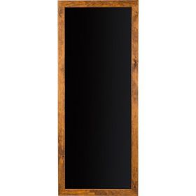 Penguen LYT052-S 45x110 cm Doğal Ahşap Çerçeve Duvara Monte Kara Tahta