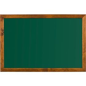 Penguen LYT053-Y 50x70 cm Doğal Ahşap Çerçeve Duvara Monte Yeşil Tahta