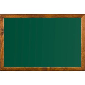 Penguen LYT053-Y 50x70 cm Doğal Ahşap Çerçeve Duvara Monte Yeşil Tahta