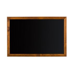 Penguen LYT059-S 120x140 cm Doğal Ahşap Çerçeve Duvara Monte Kara Tahta