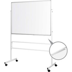 Penguen Mobil Ayaklı Tek Yüzlü Laminat 120 x 200 cm Beyaz Yazı Tahtası
