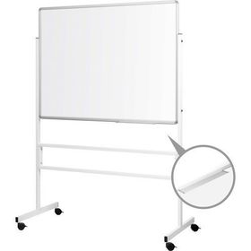 Penguen Mobil Ayaklı Tek Yüzlü Laminat 90 x 120 cm Beyaz Yazı Tahtası