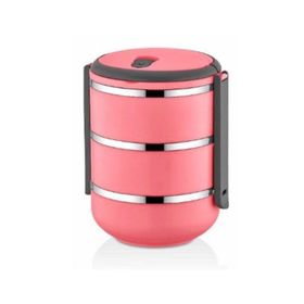 Penguen PNG-6002 Pembe 3'lü Sefer Tası
