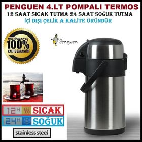 Penguen PNG1240A 4 Lt Çift Katlı Çeltik Termos