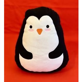 Penguen Tasarımlı Peluş Yastık