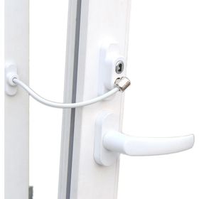 Penkid 50 Adet Anahtarlı Halatlı Pvc Kapı Pencere Emniyet Kilidi