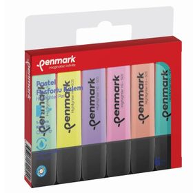 Penmark 6'lı Karışık Renk Pastel Fosforlu Kalem