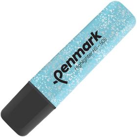 Penmark HS 505 16 Metalik Simli Açık Mavi Fosforlu Kalem